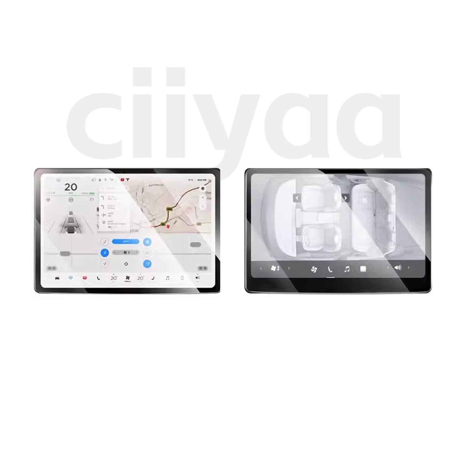 Tempered Glass Screen Protector for Tesla Model 3 Highland 2025 2024