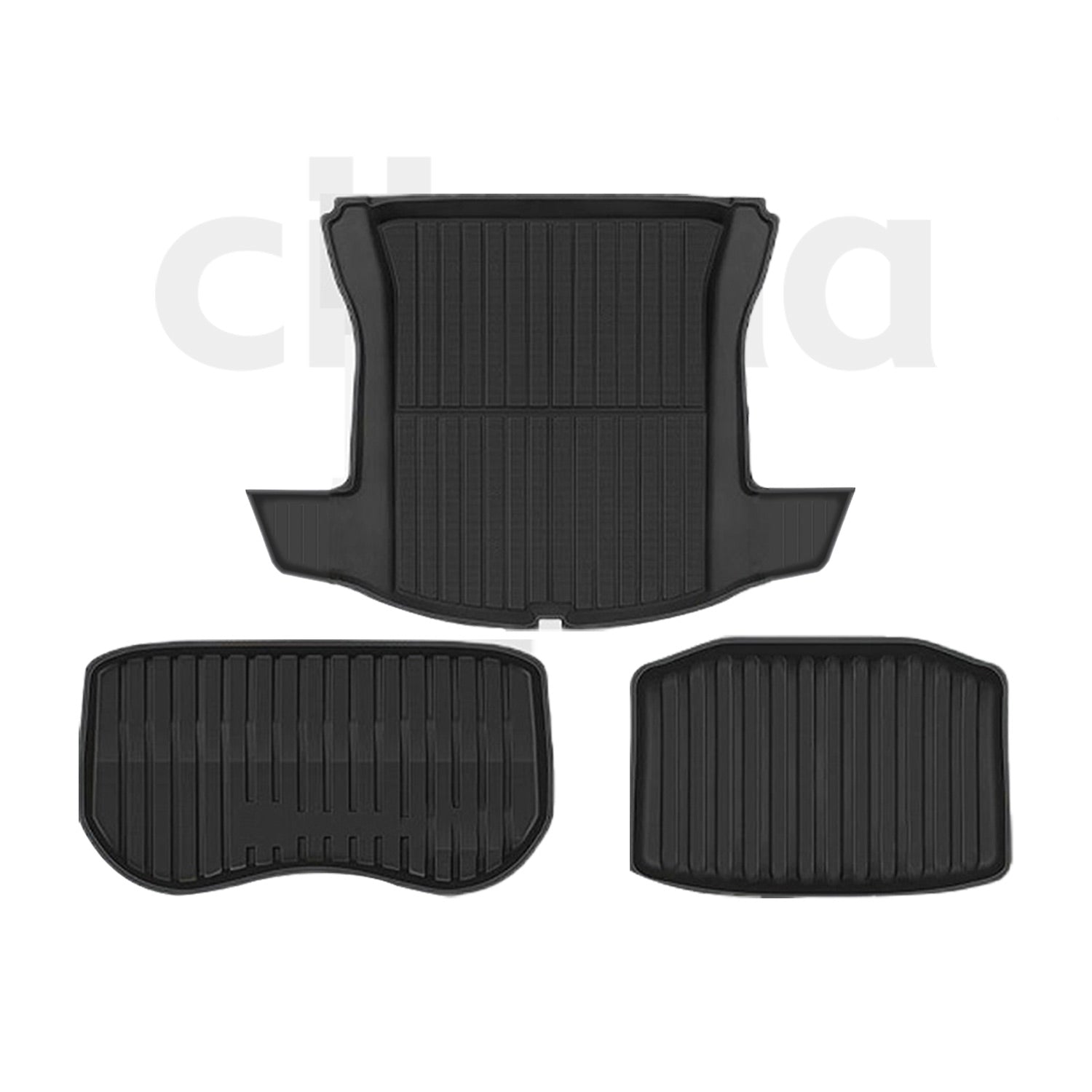 Heavy Duty Cargo Liner Mats for Tesla Model 3 Highland 2025 2024
