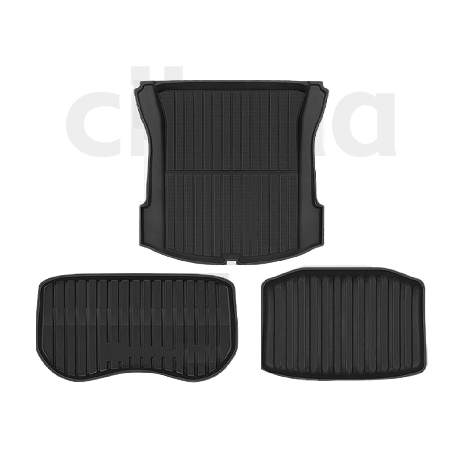 Heavy Duty Cargo Liner Mats for Tesla Model Y Juniper 2025
