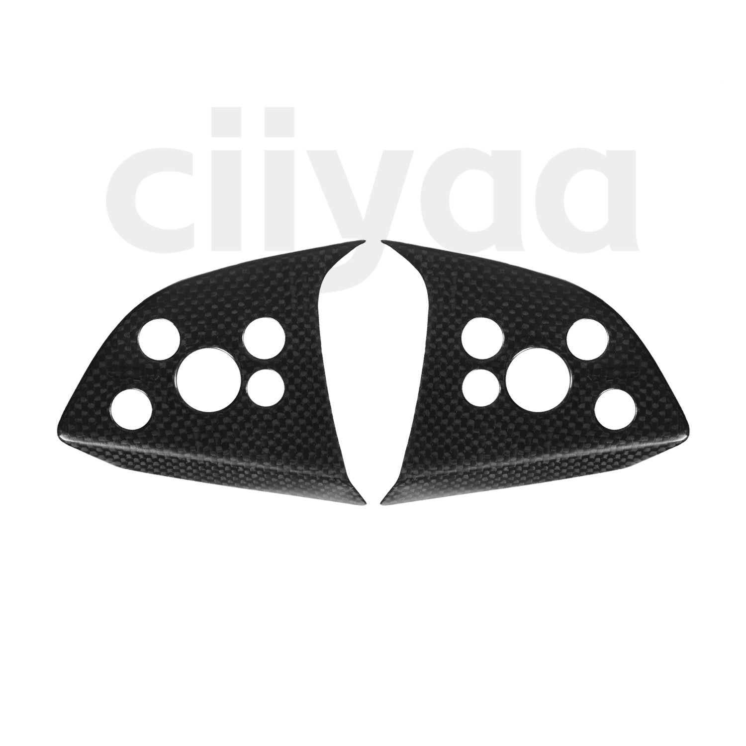 Carbon Fiber Steering Wheel Stickers for Tesla Model 3 Highland 2025 2024