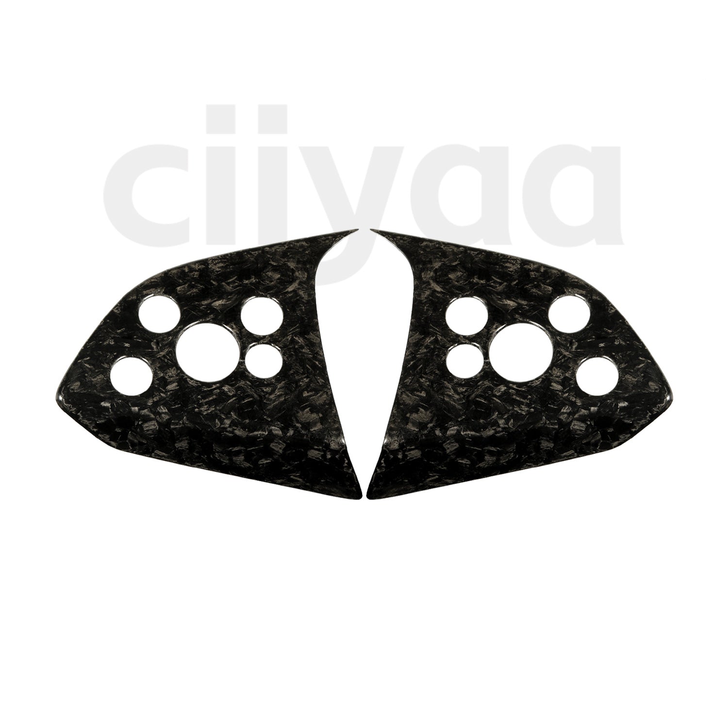 Carbon Fiber Steering Wheel Stickers for Tesla Model 3 Highland 2025 2024