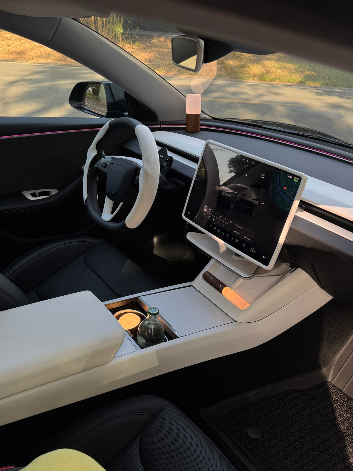 Soft Armrest Cover for Tesla Model 3 Highland 2025 2024