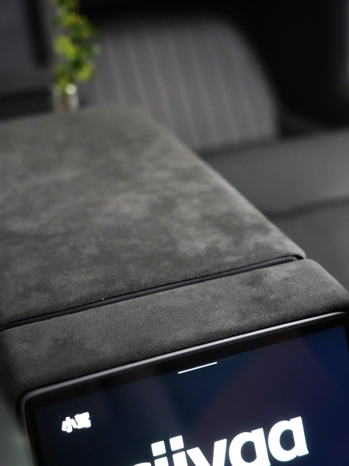 Alcantara Rear Air Outlet Cover for Tesla Model Y Juniper 2025