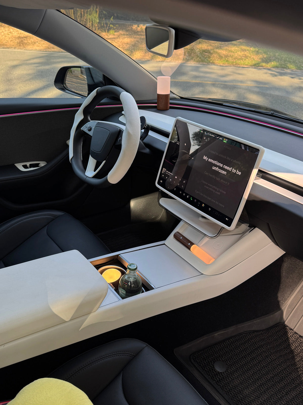 Soft Rearview Mirror for Tesla Model 3 Highland 2025 2024