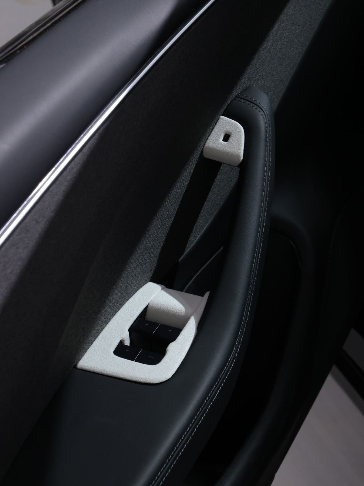 CiyaSuede Door Button Cover for Tesla Model Y Juniper 2025