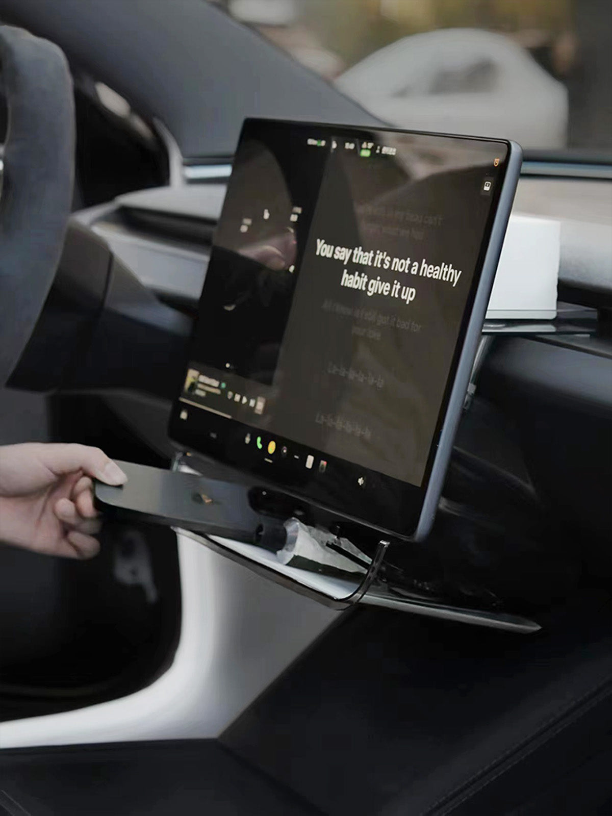 Under Screen Storage Box Pro for Tesla Model Y Juniper 2025