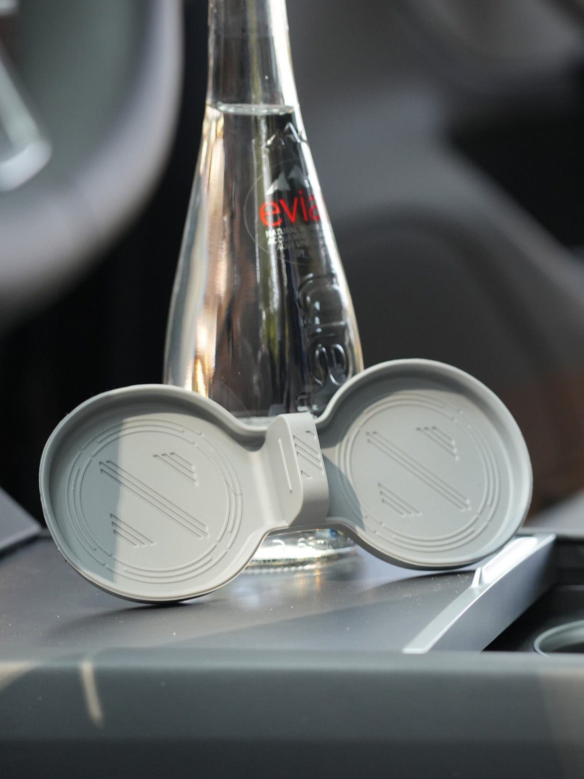 Soft Center Console Cup Mat for Tesla Model 3 Highland 2025 2024