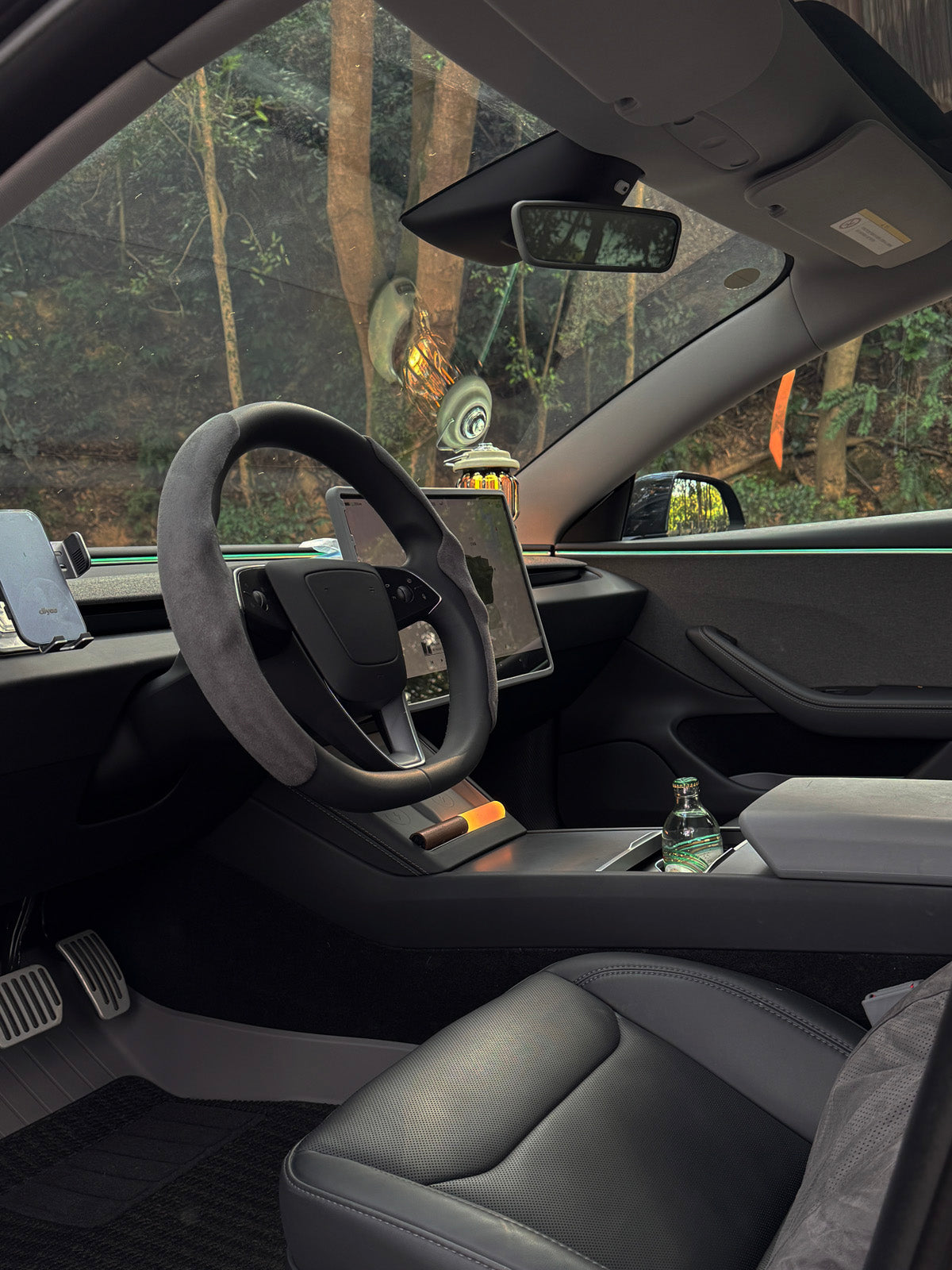 Soft Rearview Mirror for Tesla Model Y Juniper 2025