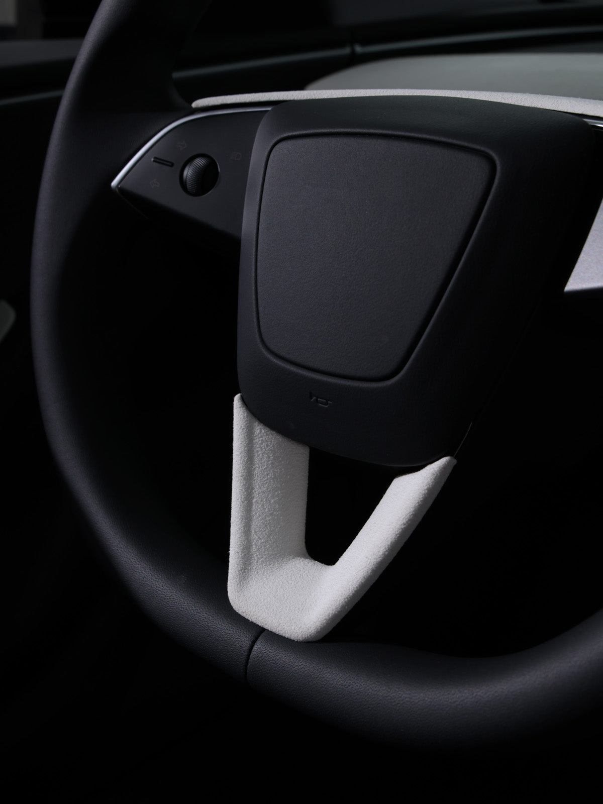 CiyaSuede Rear Air Outlet Cover Sticker for Tesla Model Y Juniper 2025