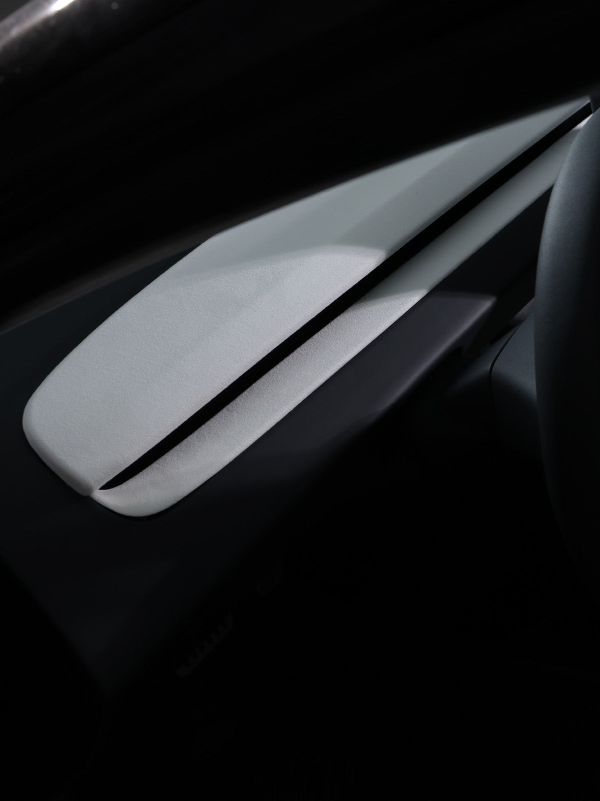 CiyaSuede Dashboard Vent Trim for Tesla Model Y Juniper 2025