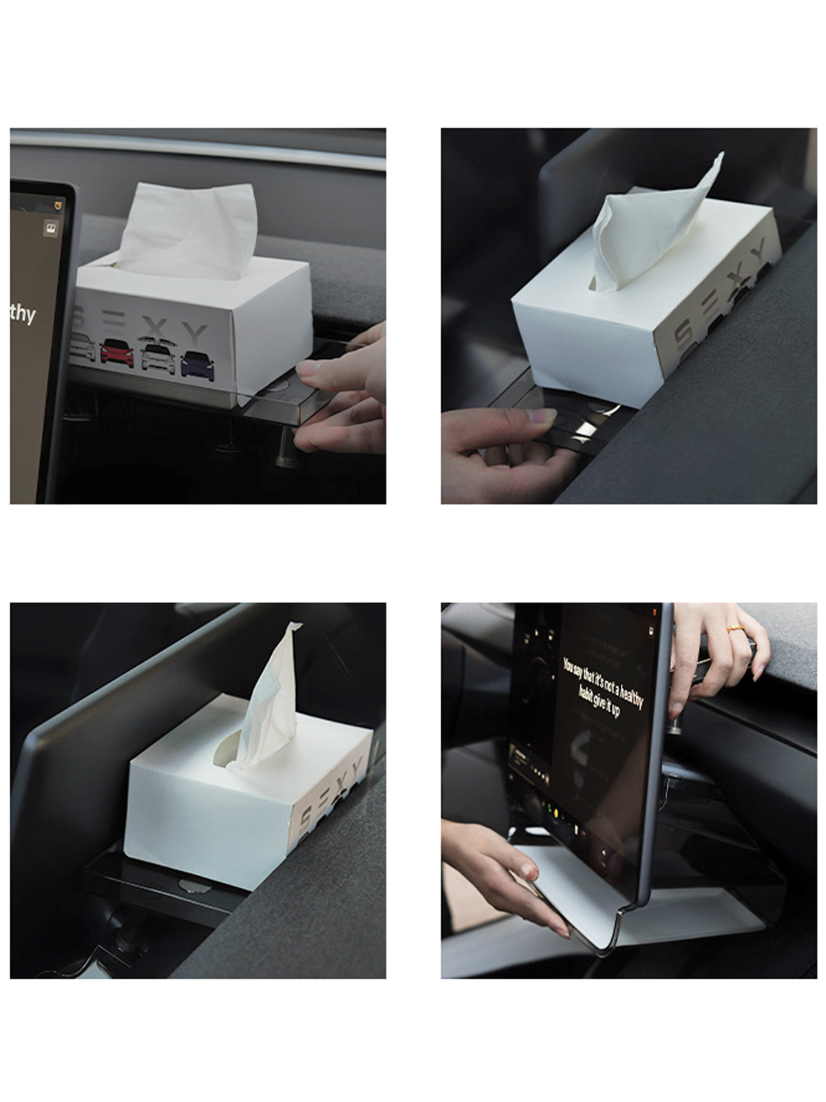 Under Screen Storage Box Pro for Tesla Model 3 Highland 2025 2024