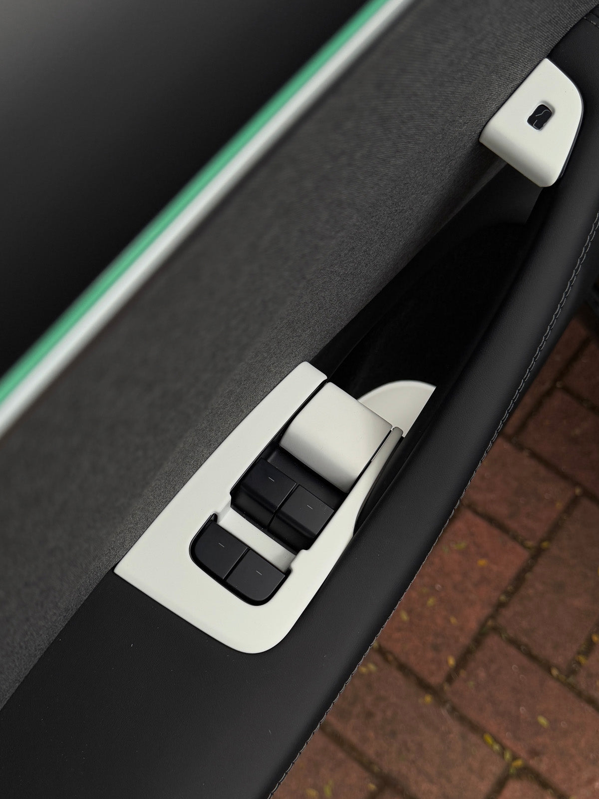 PureDeco Window Button Cover for Tesla Model 3 Highland 2025 2024