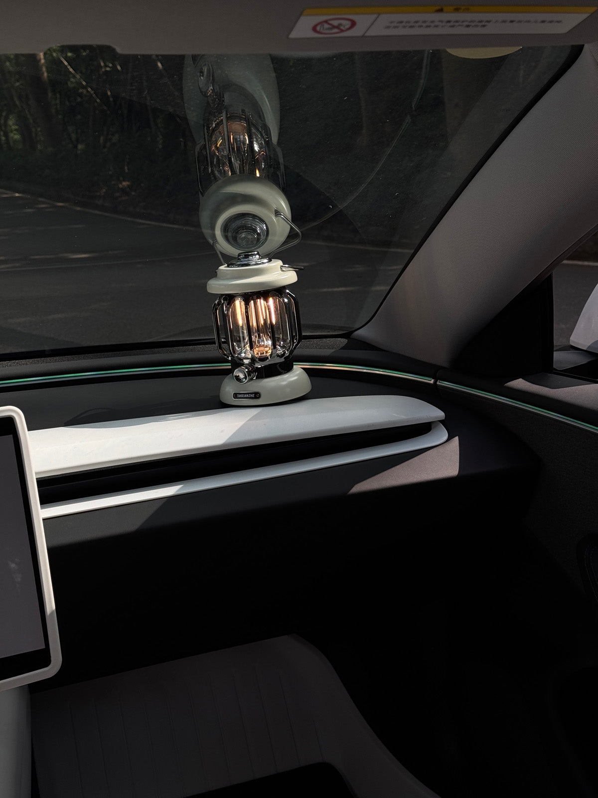 PureDeco Center Console Side Trim for Tesla Model 3 Highland 2025 2024