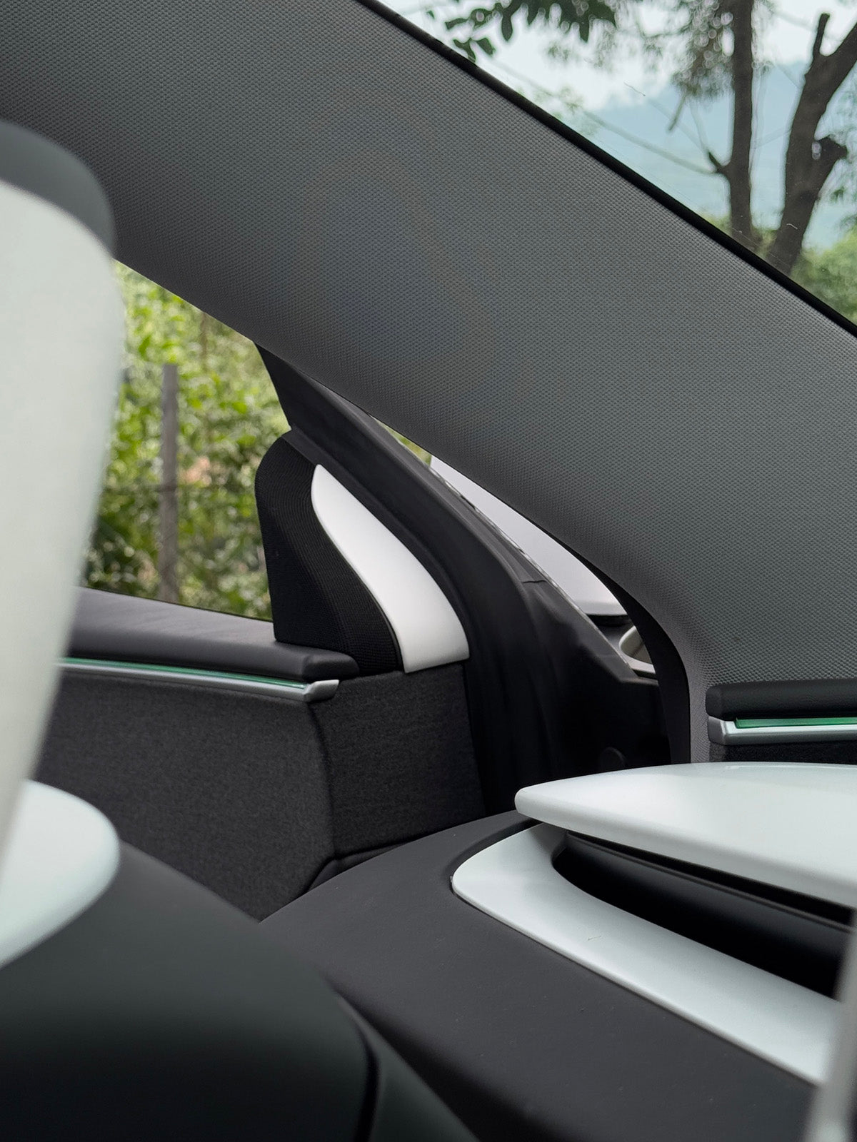 PureDeco Front Door Speaker Trim for Tesla Model 3 Highland 2025 2024