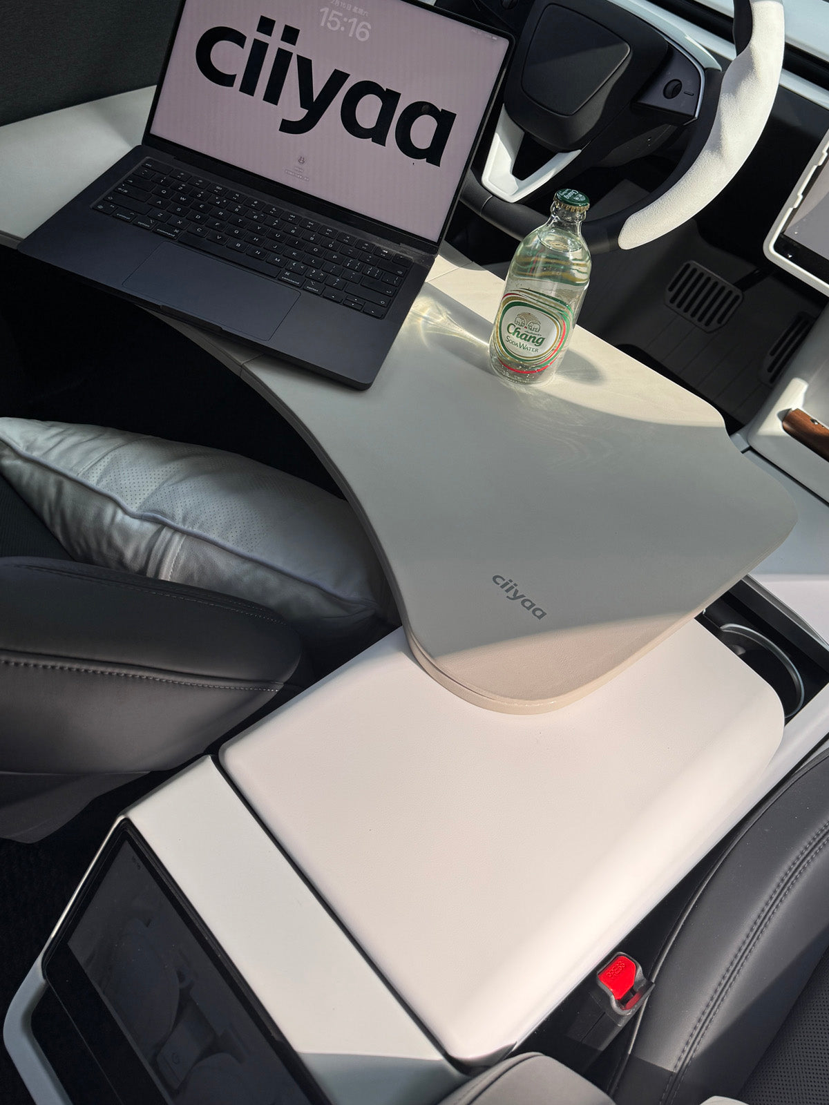 PureDeco Rear Air Outlet Cover for Tesla Model Y Juniper 2025