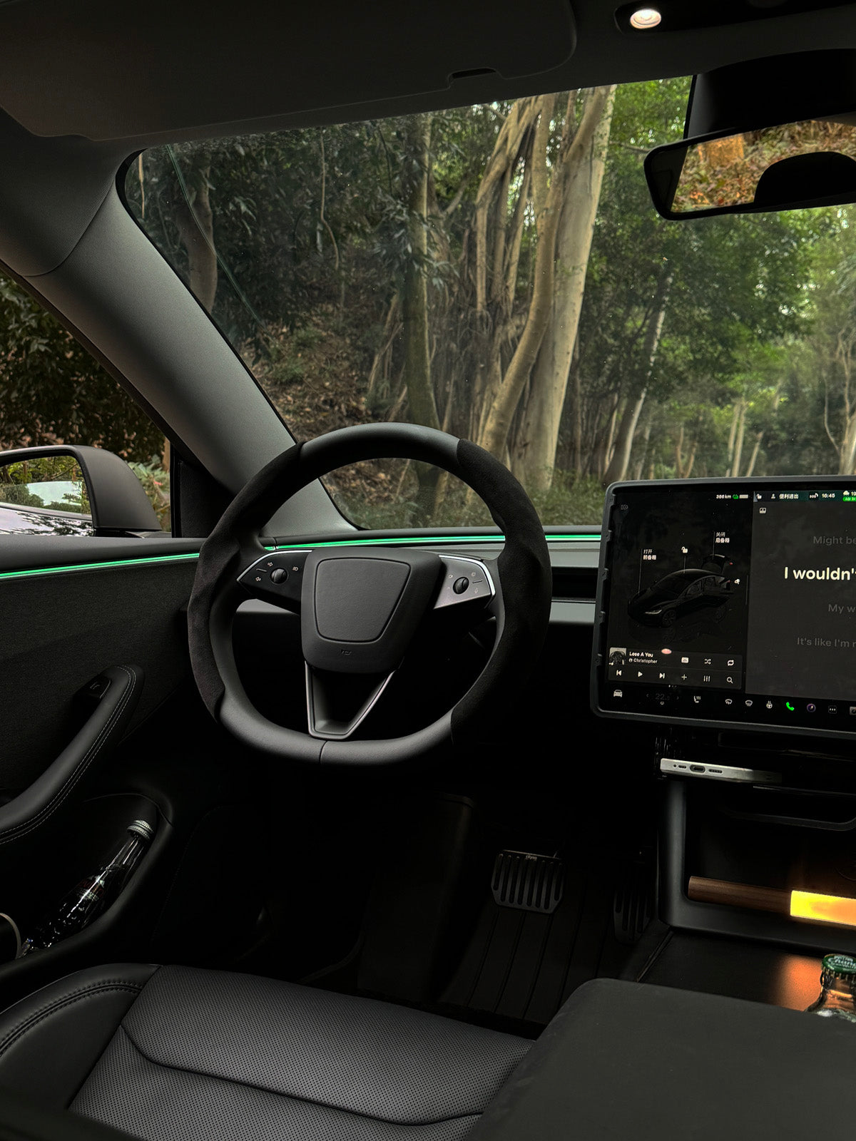 PureDeco Rear Air Outlet Cover for Tesla Model 3 Highland 2025 2024