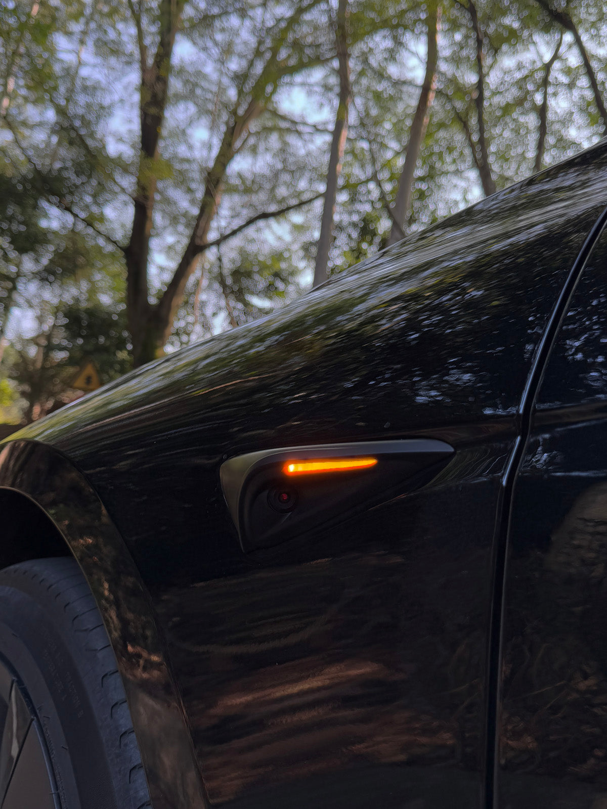 PureDeco Side Camera Cover for Tesla Model Y Juniper 2025