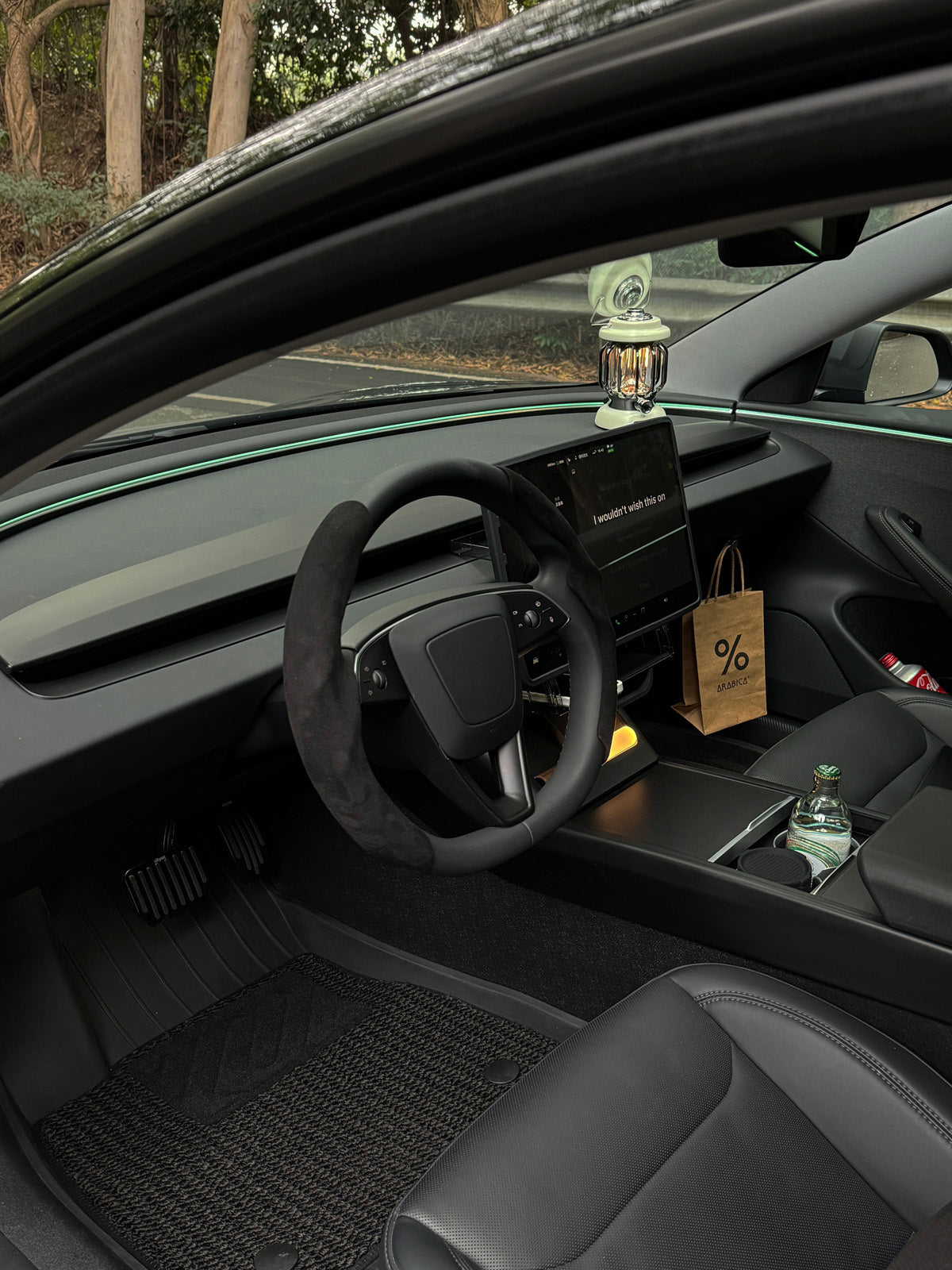 PureDeco Door Button Cover for Tesla Model 3 Highland 2025 2024